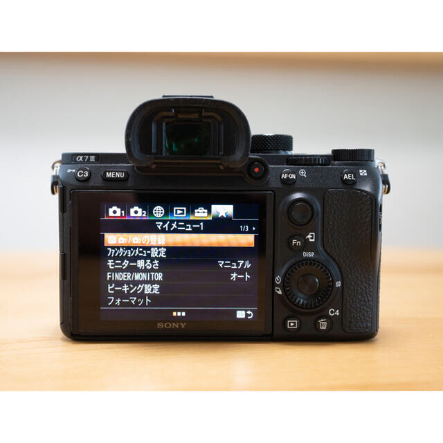 SONY(ソニー)の美品/保証1年有/Sony a7iii スマホ/家電/カメラのカメラ(ミラーレス一眼)の商品写真