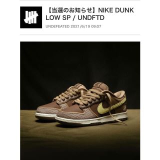 ナイキ(NIKE)のダンク DUNK(スニーカー)