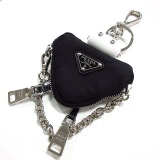 プラダ(PRADA)のプラダ キーホルダー(チャーム)美品 (キーホルダー)