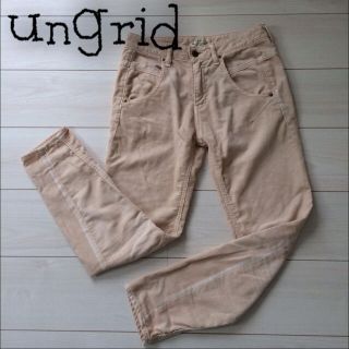 アングリッド(Ungrid)の2012*AWコーデュロイサルエル(サルエルパンツ)