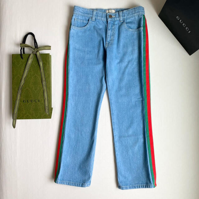 Gucci - 【未使用】グッチ キッズ デニム ジーンズ サイズ10 140-150位