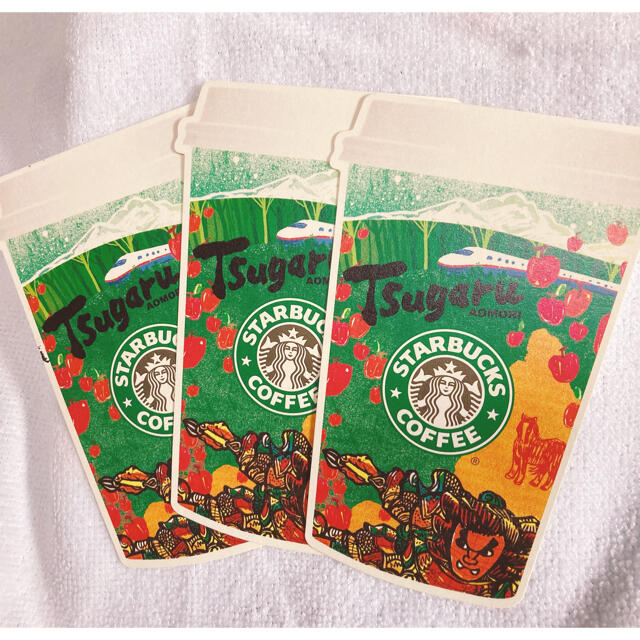 Starbucks Coffee(スターバックスコーヒー)のStarbucks⭐︎オーダーカード？3枚組 エンタメ/ホビーのコレクション(ノベルティグッズ)の商品写真