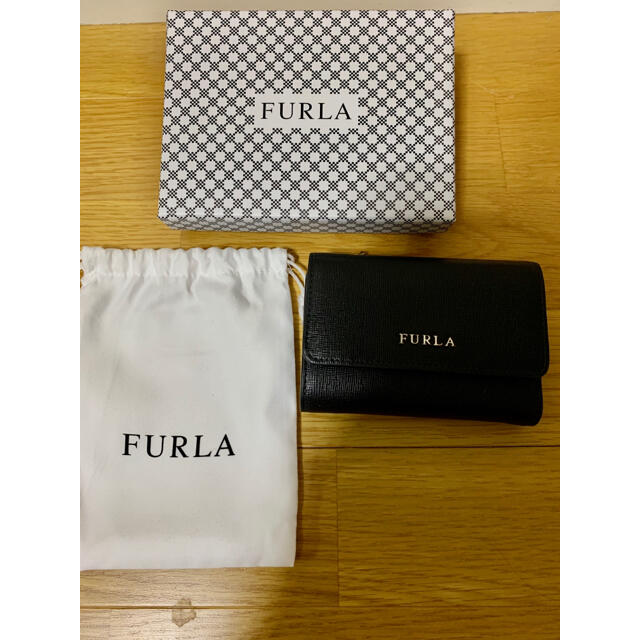Furla(フルラ)の箱付き　フルラ　財布　ブラック レディースのファッション小物(財布)の商品写真
