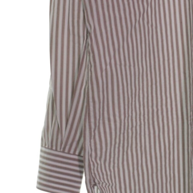 Kiton キトン ドレスシャツ 42(XXL位) 赤系x白(ストライプ)