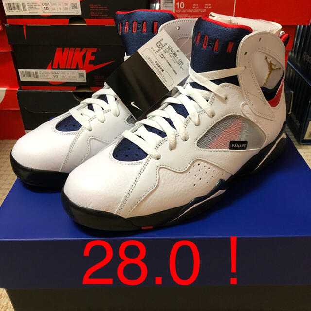 新品未使用！未試着！NIKE エアジョーダン7 パリサンジェルマン 28.0