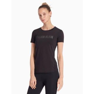 カルバンクライン(Calvin Klein)のCALVIN KLEIN ロゴ Tシャツ メッシュ バック ブラック S CK(Tシャツ(半袖/袖なし))