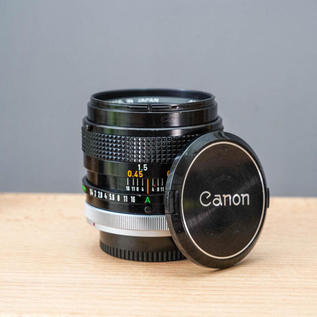 良品】Canon FD 50mm f1.4 S.S.C 人気の単焦点 - レンズ(単焦点)