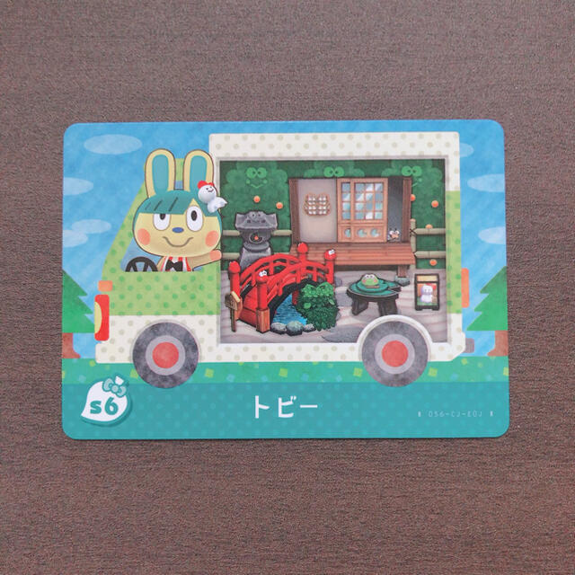 任天堂(ニンテンドウ)のどうぶつの森amiiboカード＊トビー エンタメ/ホビーのアニメグッズ(カード)の商品写真