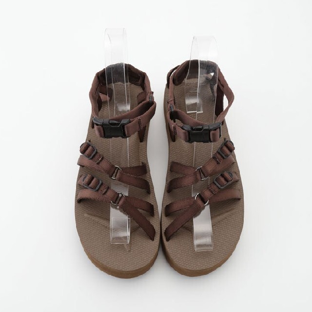 FRAY I.D(フレイアイディー)の FRAY I.D 【SUICOKE】TOSSHI-POFR ブラウン 37 レディースの靴/シューズ(サンダル)の商品写真