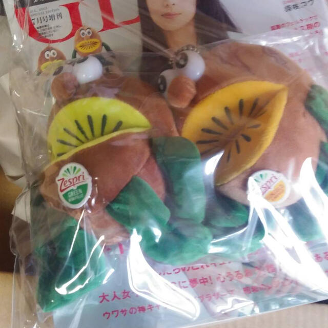 宝島社(タカラジマシャ)のゼスプリ　キウイブラザーズ　雑誌付き エンタメ/ホビーのおもちゃ/ぬいぐるみ(ぬいぐるみ)の商品写真