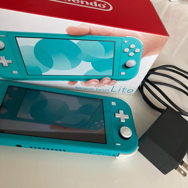 Nintendo Switch(ニンテンドースイッチ)のNintendo Switch Lite ターコイズ　任天堂スイッチライト エンタメ/ホビーのゲームソフト/ゲーム機本体(携帯用ゲーム機本体)の商品写真