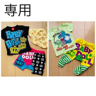 ベビードール(BABYDOLL)の(yu-ka様専用)ベビードール　80 トップス・パンツ・帽子5点セット(Ｔシャツ)