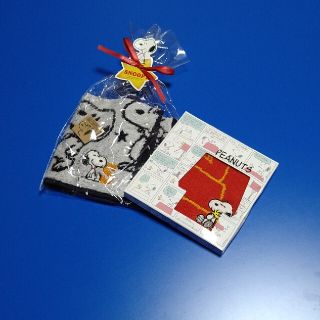 スヌーピー(SNOOPY)のSNOOPY☆ハンカチ２枚セット(ハンカチ)