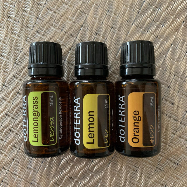 ドテラ doTERRA エッセンシャルオイル レモングラス レモン オレンジ