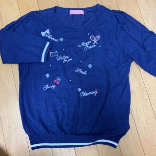 メゾピアノジュニア(mezzo piano junior)のメゾピアノ160ニット(Tシャツ/カットソー)