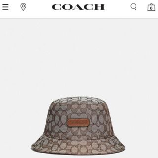 【完売商品】coach コーチ　バケットハット　シグネチャー　カーキ　C2714