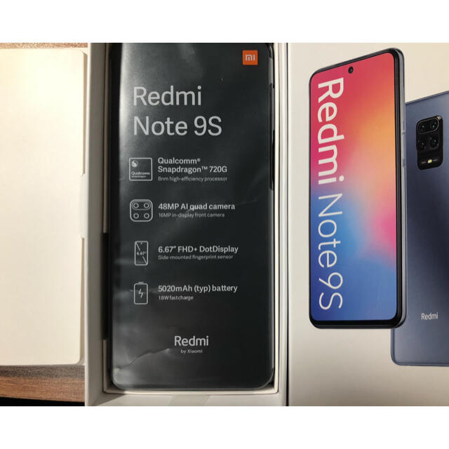 Redmi Note 9Sスマホ/家電/カメラ