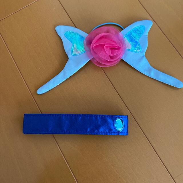 BANDAI(バンダイ)のプリキュア　5Go Go！　キュアアクア　コスプレ　キッズ エンタメ/ホビーのコスプレ(衣装)の商品写真