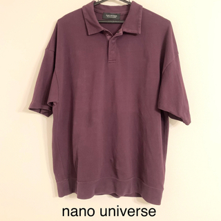 ナノユニバース(nano・universe)のnano universe 半袖ポロシャツ(ポロシャツ)