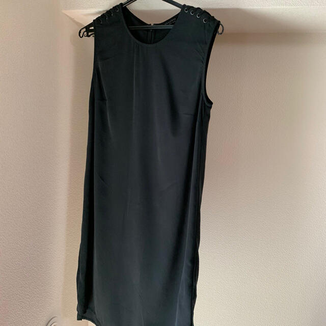All Saints - 【新品】黒ノースリーブワンピース オールセインツ All Saints - 【新品】黒ノースリーブワンピース オールセインツ