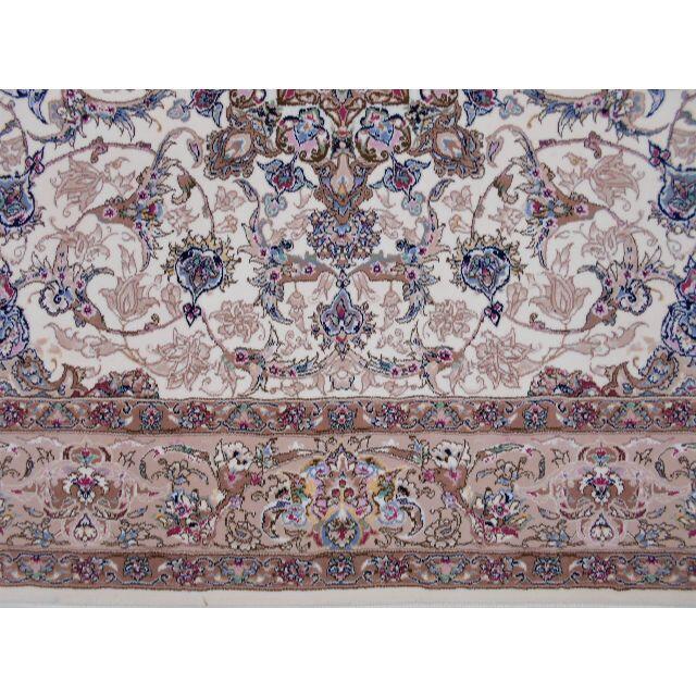 高品質、高密度！輝く、多色織絨毯！本場イラン産150×225cm -201051