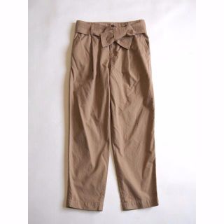 マカフィー(MACPHEE)のTOMORROWLAND MACPHEE TWILL タックテーパードパンツ(チノパン)