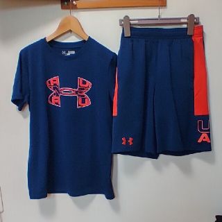 アンダーアーマー(UNDER ARMOUR)のaii様専用 アンダーアーマー 上下 YLG(160) (Tシャツ/カットソー)