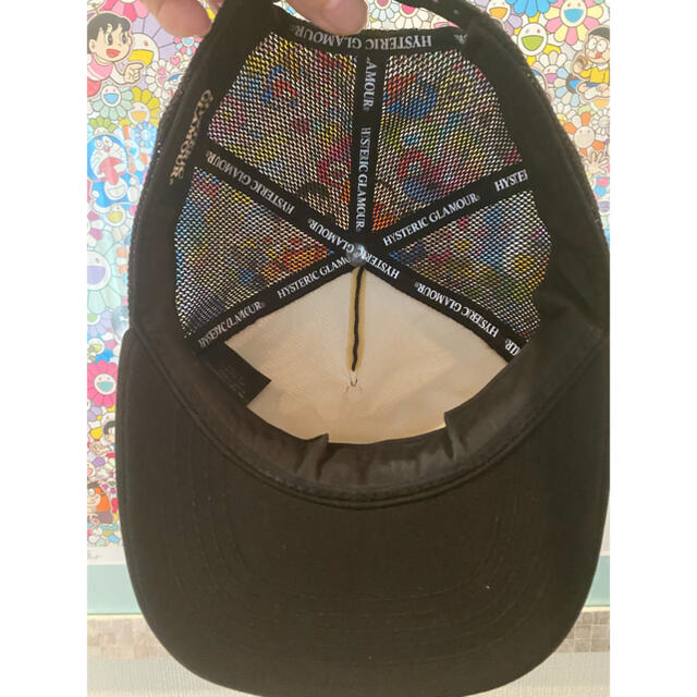 HYSTERIC GLAMOUR(ヒステリックグラマー)の名作　ロックブランド　ヒステリックグラマー　FUCKロゴデザインメッシュcap メンズの帽子(キャップ)の商品写真