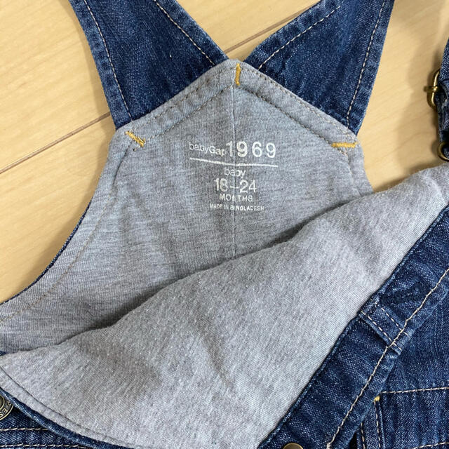 GAP(ギャップ)のGAP サロペット　オーバーオール ベビー90cm キッズ/ベビー/マタニティのキッズ服男の子用(90cm~)(その他)の商品写真