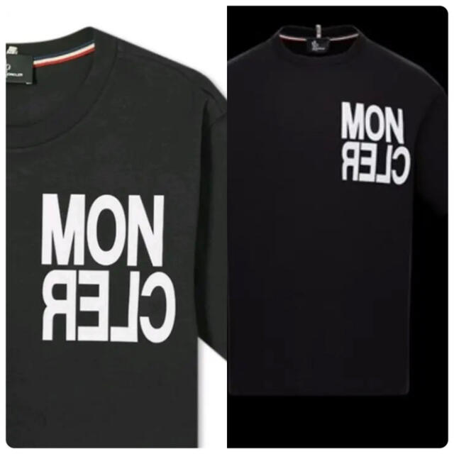 MONCLER(モンクレール)のMONCLER  新品未使用　Tシャツ　ブラック　お値下げします♡ メンズのトップス(Tシャツ/カットソー(半袖/袖なし))の商品写真