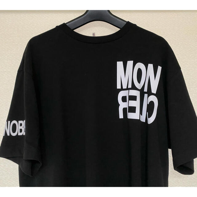 MONCLER(モンクレール)のMONCLER  新品未使用　Tシャツ　ブラック　お値下げします♡ メンズのトップス(Tシャツ/カットソー(半袖/袖なし))の商品写真