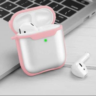 AirPods Pro用ハードタイプ クリアケース ピンク Eggshell(その他)