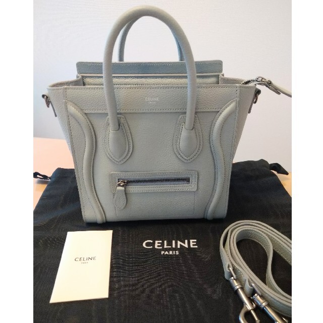 celine(セリーヌ)の【美品】セリーヌCELINE★ラゲージナノ/2wayハンドバッグ/ショルダー レディースのバッグ(ショルダーバッグ)の商品写真