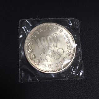 002 東京五輪（1964年）　千円記念銀貨　パッキング済み(スポーツ)