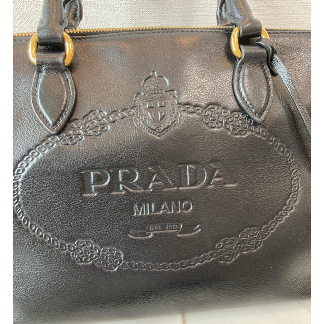 PRADA - ※あ様専用 PRADAプラダ カーフ型押しショルダーバッグ2way ...