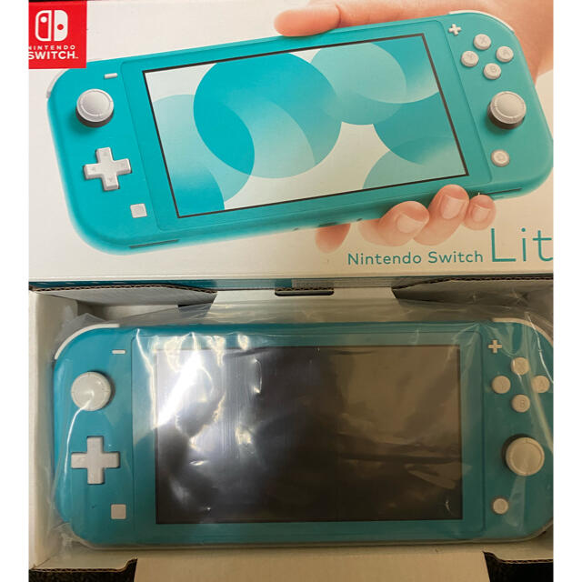 超美品Nintendo Switch  Lite ターコイズ　スイッチ　ライト