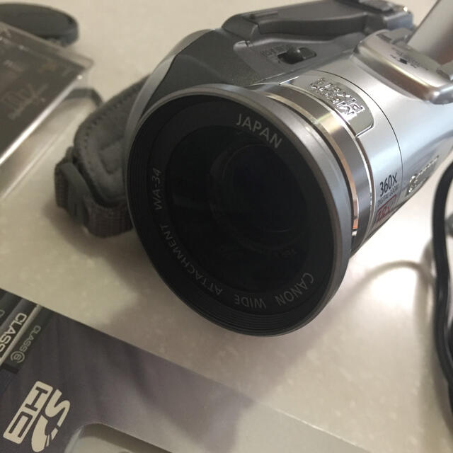 ジャンク品】Canon デジタルビデオカメラ FV M100
