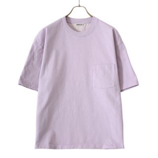 コモリ(COMOLI)のオーラリー　スタンドアップTシャツ　サイズ4 未使用新品(Tシャツ/カットソー(半袖/袖なし))