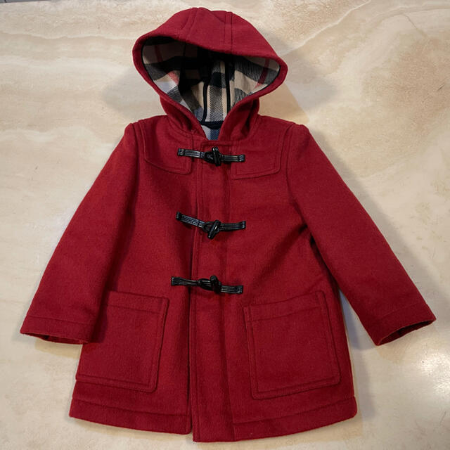 BURBERRY(バーバリー)のダッフルコート　バーバリー　男女兼用　3Y キッズ/ベビー/マタニティのキッズ服男の子用(90cm~)(コート)の商品写真