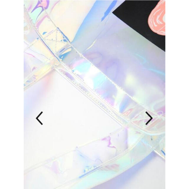 X-girl(エックスガール)の✨最終値下げ　FACE CLEAR TOTE BAG  マルチ レディースのバッグ(トートバッグ)の商品写真