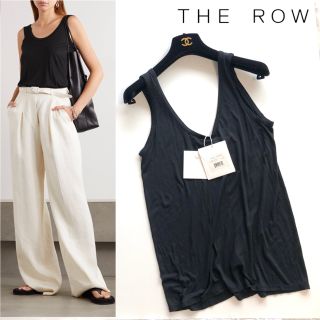 ヌメロヴェントゥーノ(N°21)の【THE ROW】新品タグ付き THOMASTON TANK ブラック XS(タンクトップ)