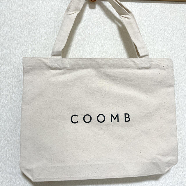 Coomb(クーム)の新品　未使用　COOMB エコバッグ　キャンパスバッグ　トートバッグ レディースのバッグ(エコバッグ)の商品写真