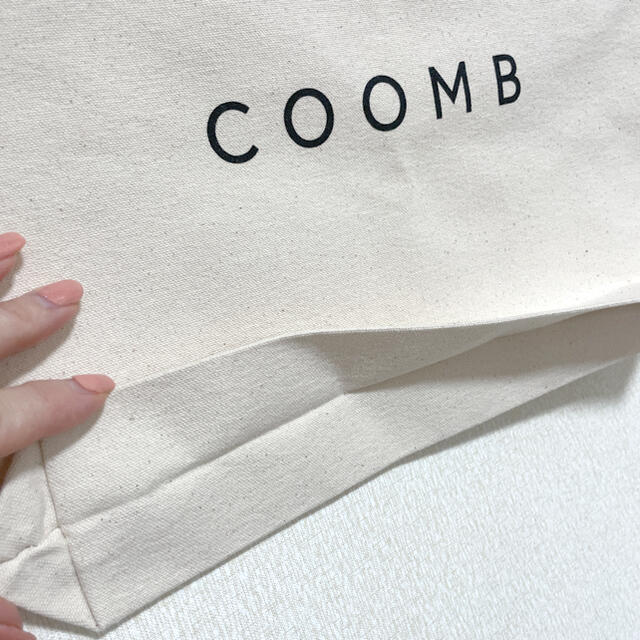 Coomb(クーム)の新品　未使用　COOMB エコバッグ　キャンパスバッグ　トートバッグ レディースのバッグ(エコバッグ)の商品写真