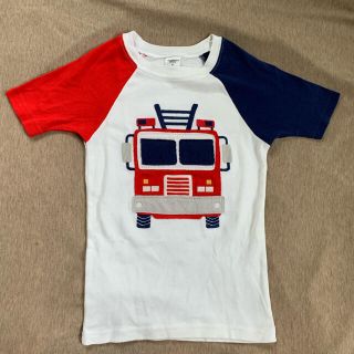 カーターズ(carter's)の消防車　Ｔシャツ　120cm相当(Tシャツ/カットソー)