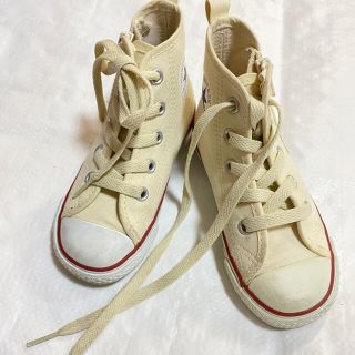 コンバース(CONVERSE)のコンバース　キッズ　16cm ホワイト(スニーカー)