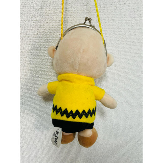 PEANUTS(ピーナッツ)のSNOOPY チャーリーブラウン　ポシェット　がま口 エンタメ/ホビーのおもちゃ/ぬいぐるみ(キャラクターグッズ)の商品写真