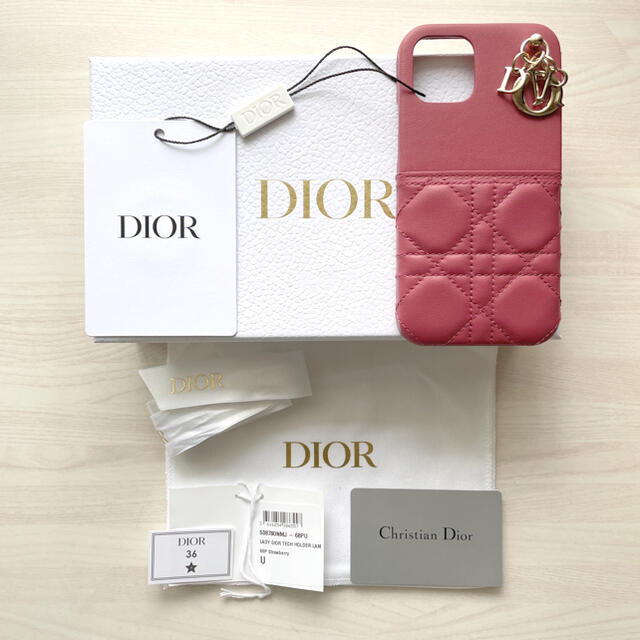 日本限定] LADY DIOR IPHONE 12 & 12 PROケース - iPhoneケース