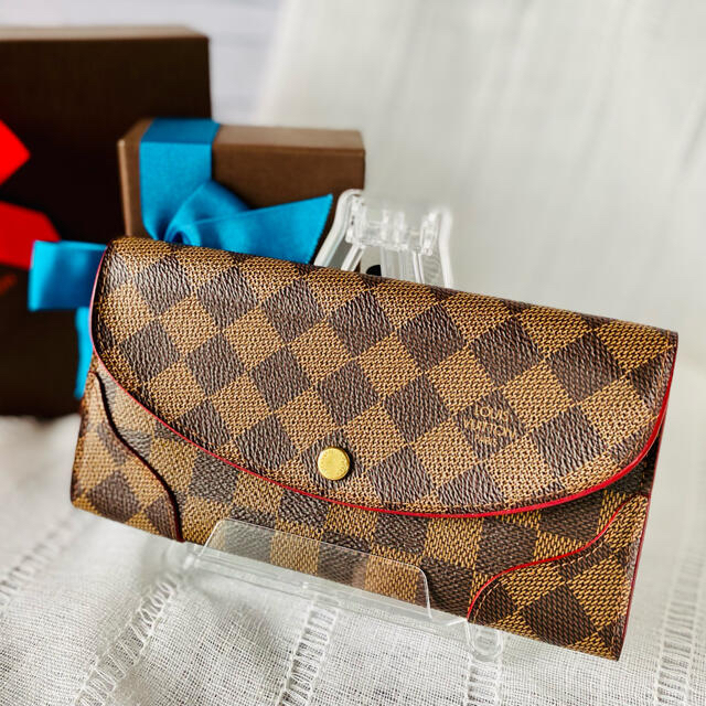 LOUIS VUITTON(ルイヴィトン)のルイヴィトン♥️ポルトフォイユカイサ♥️ダミエ♥️長財布♥️ レディースのファッション小物(財布)の商品写真