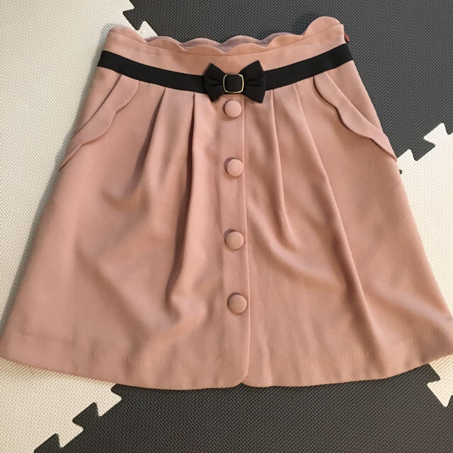 PATTERN fiona(パターンフィオナ)のスカラップ台形スカート♡ レディースのスカート(ひざ丈スカート)の商品写真