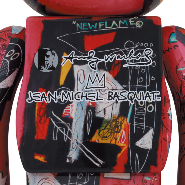 BE@RBRICK AndyWarhol × JBASQUIAT ％